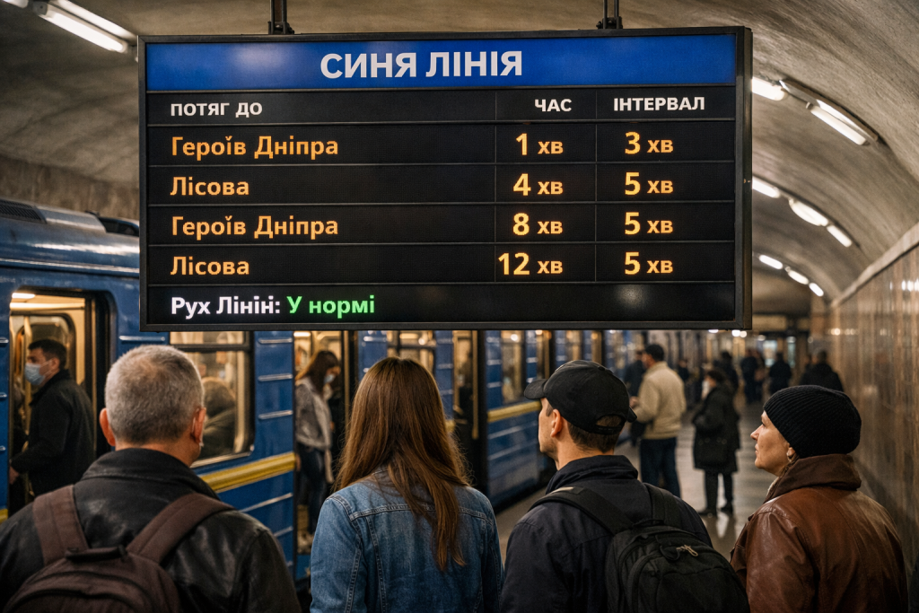 Синя гілка метро Київ: 20 станцій, графік, карта, як працює-2