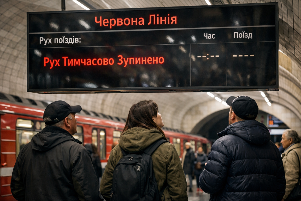 Червона гілка метро Києва: всі станції, графік роботи, схема 2026-2